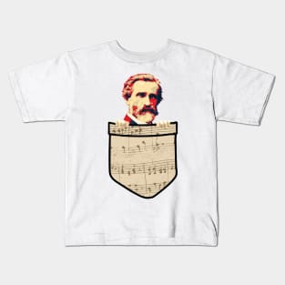 Giuseppe Verdi In My Pocket Kids T-Shirt